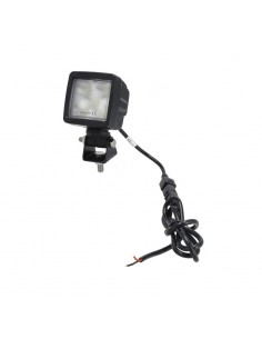 foco de trabajo led, 45w, 6600lm, cuadrado, 10/30v, 80x68x80mm, deutsch enchufe, haz luminoso, cabeza giratoria