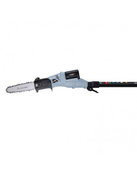 motosierra de bateria arvipo hs32 + 2 baterias 2,5 ah + cargador