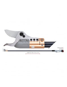 podadora de altura arvipo hp 37 2.2 + 2 baterías 2,55 AH + Cargador