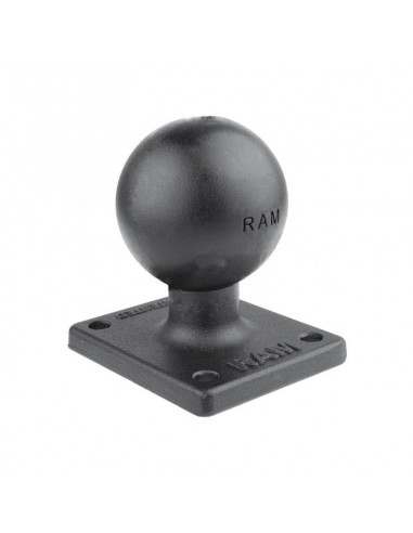 adaptador de bola con placa amps (blister)