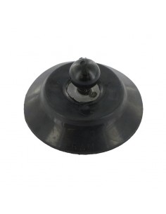 base de ventosa ø4" (101,6 mm), bola b/1"