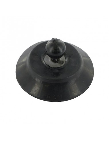 base de ventosa ø4" (101,6 mm), bola b/1"