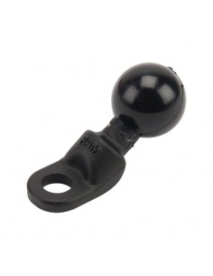 bola de montaje, acodada 9 mm (blister)