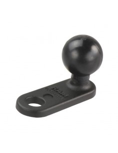 brida de montaje a 90° + orificio de 11 mm, bola b/1"