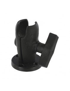 acoplamiento de brazo único con plato redondo, para bola c/1,5"