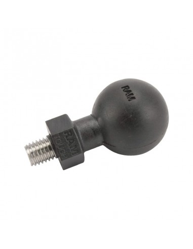 base de soporte de ventosa tough-ball™ con eje roscado de m12-1,75 x 12 mm, bola c/1,5"