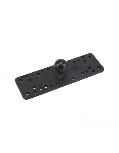 placa de montaje de 2" x 6,25", bola b/1"