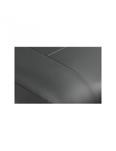 funda de asiento a medida, pvc, negra, diseñada para grammer dualmotion