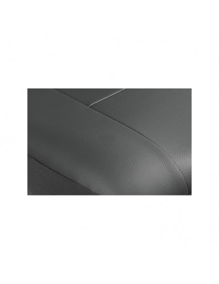 funda de asiento a medida, pvc, negra, diseñada para grammer dualmotion