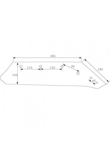 KK073004GN - Reja Kverneland 16" Derecha