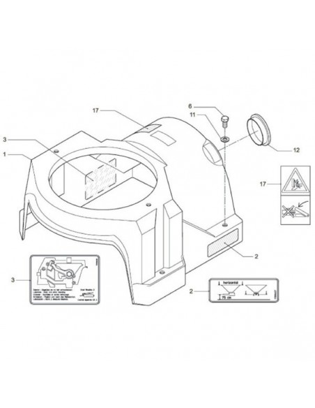 VN79220028 - Vicon Conjunto Tapa Abonadora