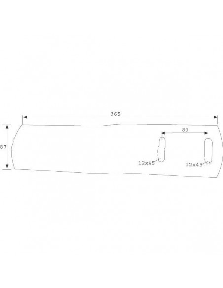 KK053387R - Kverneland Extensión Derecha Vertedera KK053387R - Kverneland Extensión Derecha Vertedera