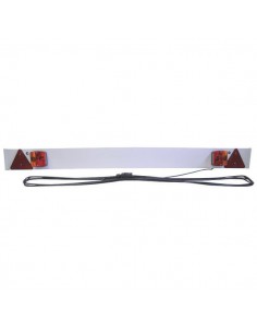 LA91286GP - Barras de Luces de Señalización Traseras + Triángulos 1,6 m.