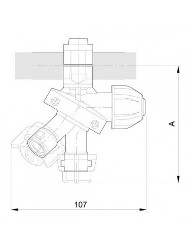 4012235 - Portaboquillas Trijet 1/2" F.7 QJ
