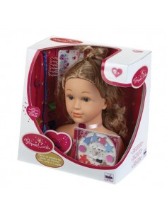 KL5240 - Mini Cabeza para Maquillar y Peinar