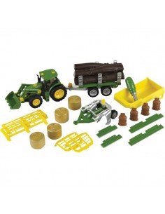 KL3907 - John Deere con Set de Enganche