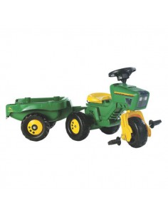 R05276 - Tractor a Pedales Triciclo con Remolque John Deere