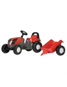 R01252 - Tractor a Pedales RollyKid Valtra con Remolque