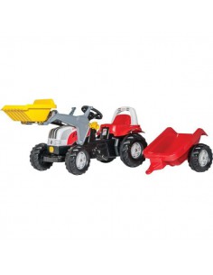R02393 - Tractor a Pedales Steyr con hHorquilla Frontal
