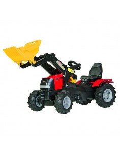 R61112 - Tractor a Pedales Case Puma + Cargador Delantero + Neumáticos