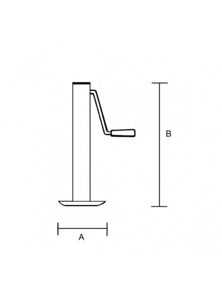 STR1535 - Pie Soporte VK 60 mm. STR1535 - Pie Soporte VK 60 mm.