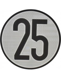 BL25ES - Señal Limitación Velocidad 25 km/h