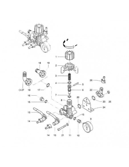 550350 - Annovi Reverberi Junta Tórica 23,81x2,62 mm. GS20/GI40