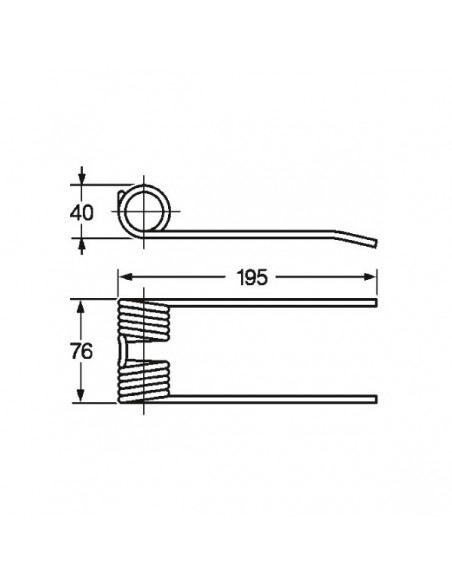 06715303 - Case IH Muelle Pick-Up Empacadora