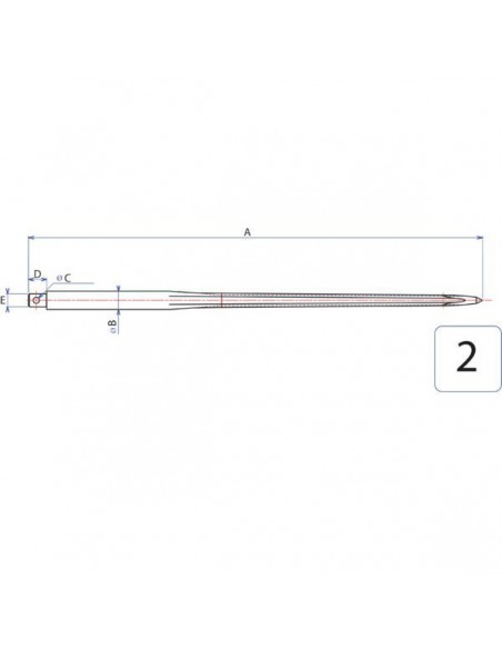 FT4501 - Diente de Cargador Frontal 45x1.250 mm. FT4501 - Diente de Cargador Frontal 45x1.250 mm.