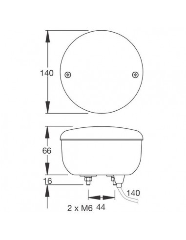 LA2003M - Luz Trasera 12/24 V LED LA2003M - Luz Trasera 12/24 V LED