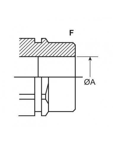 NS38NPTM - Racor Rápido Macho 3/8 NPT