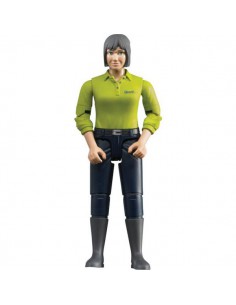 U60405 - Miniatura Figura de Mujer con Pantalones Oscuros