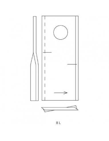 VN99361559GN - Vicon Cuchilla Izquierda Segadora