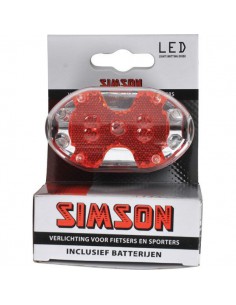020755SIM - Luz Trasera LED Roja
