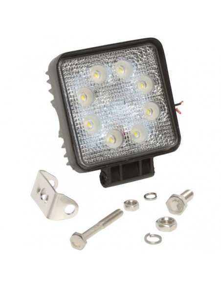 LA15024 - Faro Trabajo Cuadrado LED 27 W 1440 Luménes Reflector
