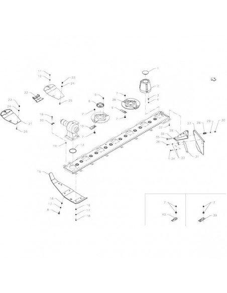 KG00668961 -Vicon Tornillo 12x80 4.6 Barra Corte Segadora Discos KG00668961 -Vicon Tornillo 12x80 4.6 Barra Corte Segadora Discos