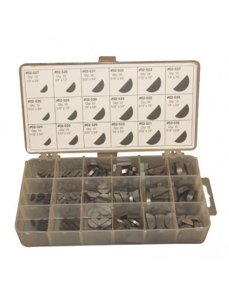 FGP011716 - Surtido de 245 Cuñas en Pulgadas