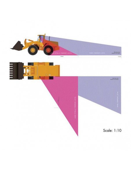 CA100926 - Espejo Retrovisor Doble Lente 384x184 mm. CA100926 - Espejo Retrovisor Doble Lente 384x184 mm.