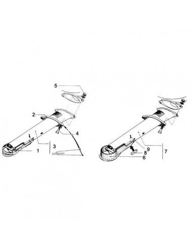 VN17871016 - Vicon Brida Punta Tubo Antiguo