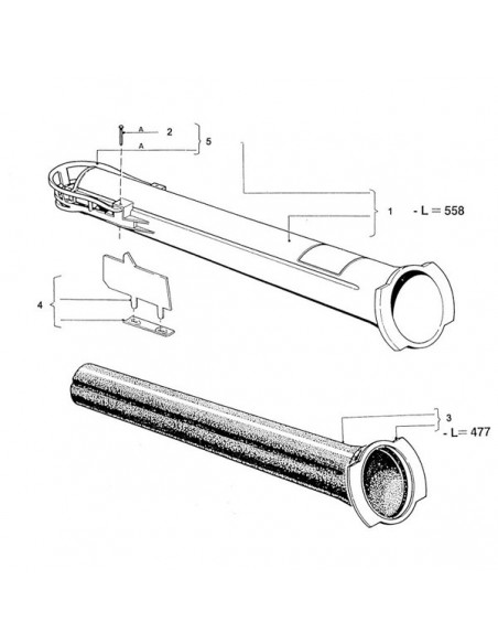 VN79750040 - Vicon Chapa Tubo Abonadora Moderna