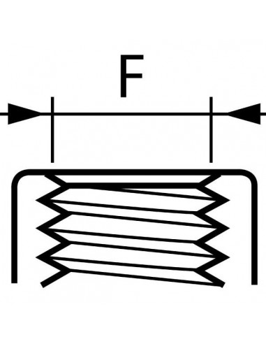 402085 - Portaboquillas Simples 3/8"