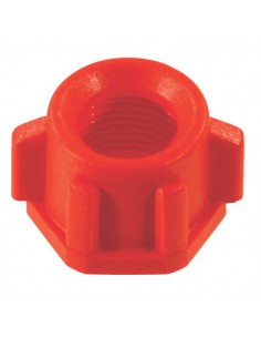 20001003 - Tuerca Protección Roja 3/8"