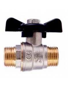 1090GN – Llave Esfera Mariposa 1/2x1/2 M-M