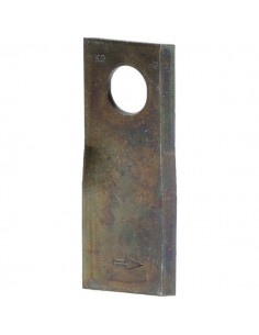 KT56110900 - Kverneland Cuchilla Izquierda Segadora 126x47 mm. (25 unidades)