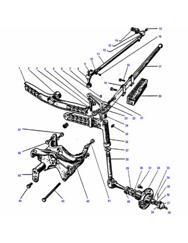 897232M1GN - Massey Ferguson Guardapolvo Mangueta Dirección
