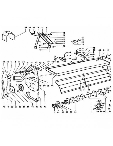 MA2000039 - Kverneland Cadena Fresadora