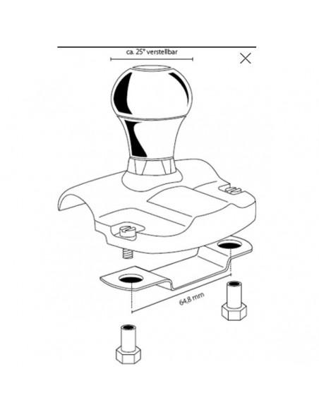 WS106 - Bola de Volante Fijo Optimal