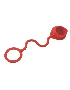 SKP9M120 - Tapón Hidráulico Antipolvo 1/2" Hembra Rojo