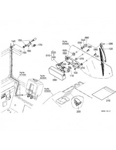 T106571120GN - Kubota Brazo Limpiaparabrisas