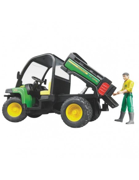 U02490 - Bruder John Deere Gator 855D con Conductor